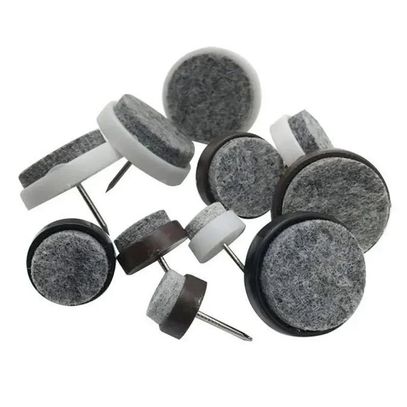 Furniture Hardware Nails - プラスチック製フェルトパッド14-28mm,滑り止め,テーブル,脚,家具,木製,ネイル素材用,30個