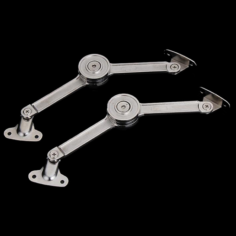 Furniture Hardware Brands - 新品2個入り ソフトクローズ リフトアップ ステイヒンジ 隠しキャビネット金具 ドア