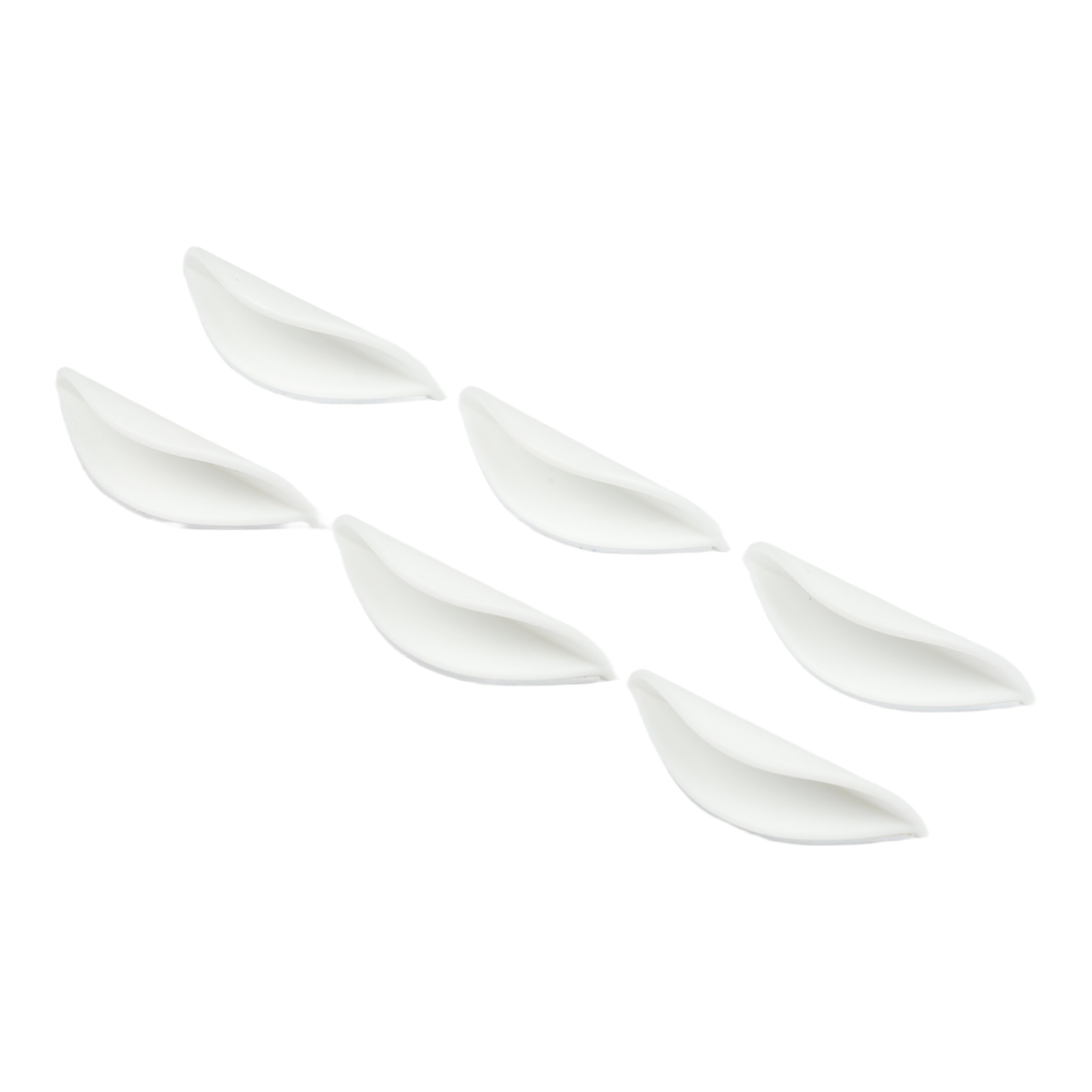 Furniture Hardware Handles - 6 個のプラスチック製ドアハンドル、穴あけ不要、キッチン引き出し、窓ガラス、スライドドア、家具ハードウェア用のセルフキャビネットプル