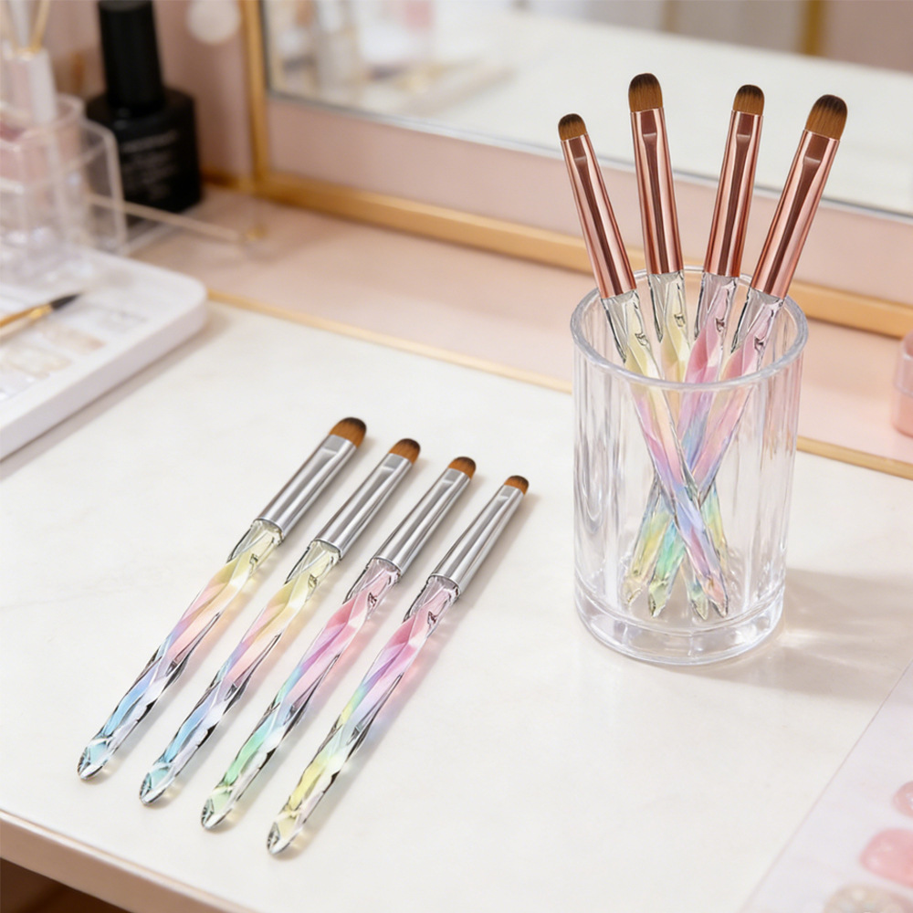 ネイルアートデザイン用ネイルブラシ、ネイルチップディスプレイ - Furniture Hardware Nails のレビューと価格