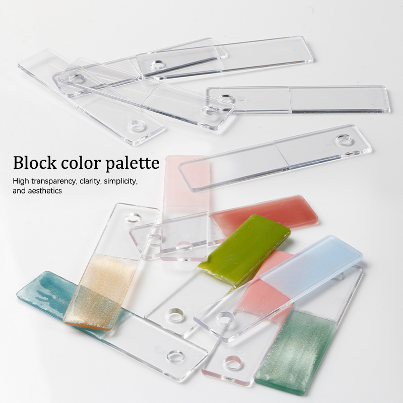 長方形フェイクネイルアートスウォッチディスプレイプレートUV - Furniture Hardware Nails のレビューと価格