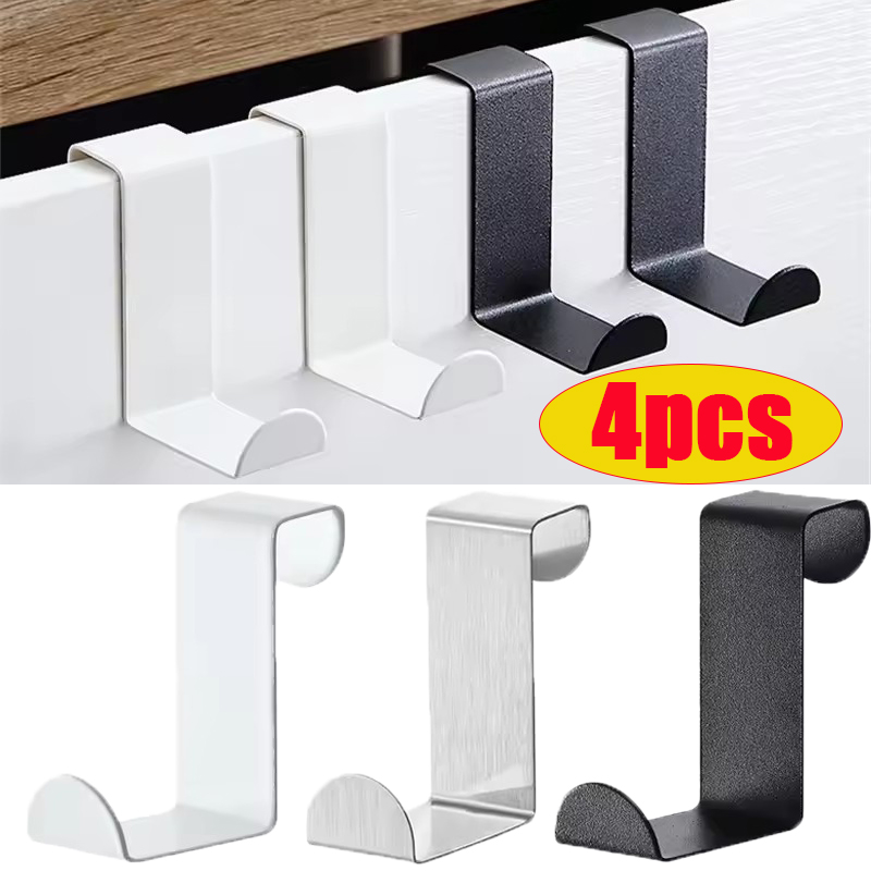 引き出し用リバーシブルステンレスフック、キャビネットドアタオ - Drawer Organizer Peg のレビューと価格