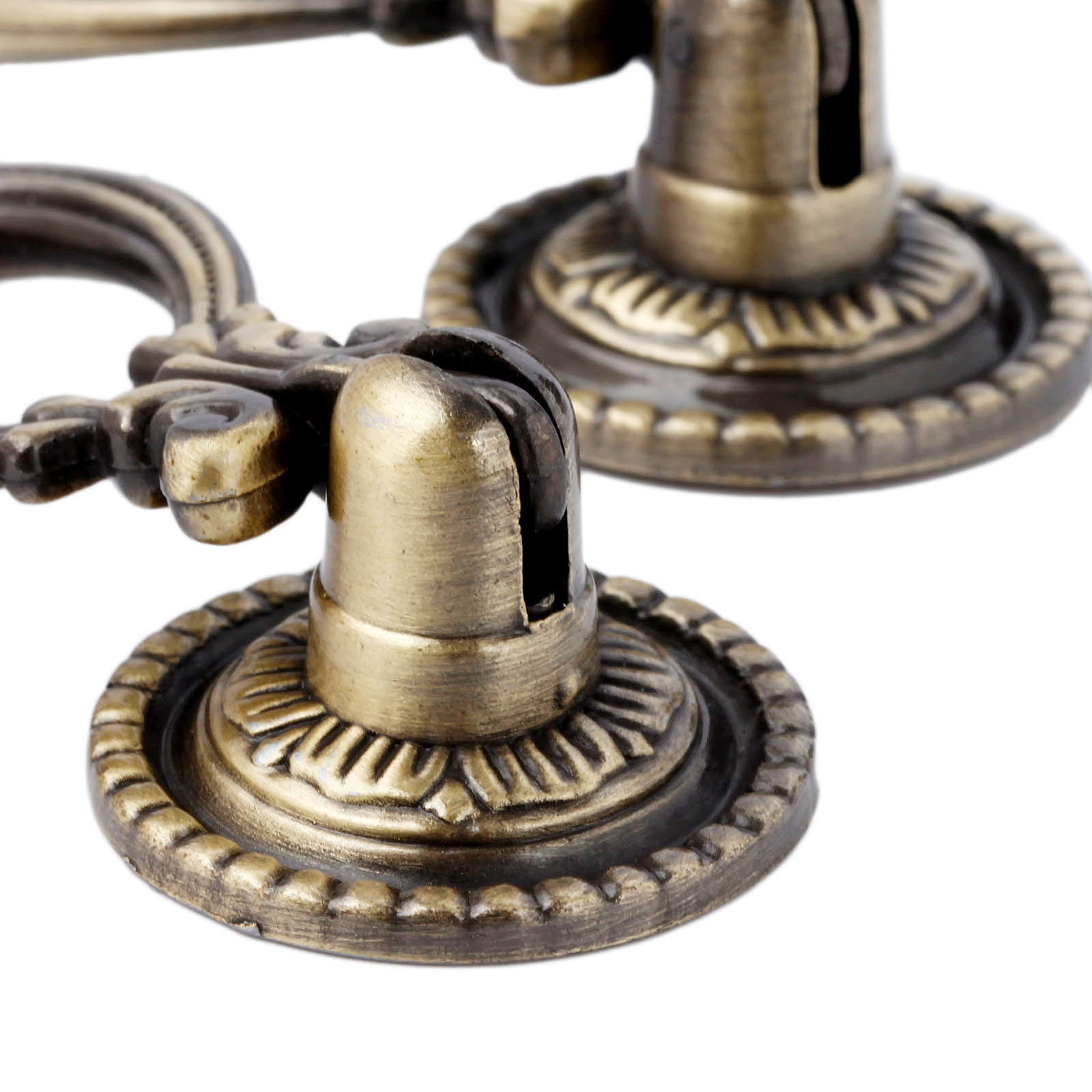2 個 60 ミリメートルヴィンテージ亜鉛合金ハンドルノブプ - Vintage Furniture Hardware Pulls のレビューと価格