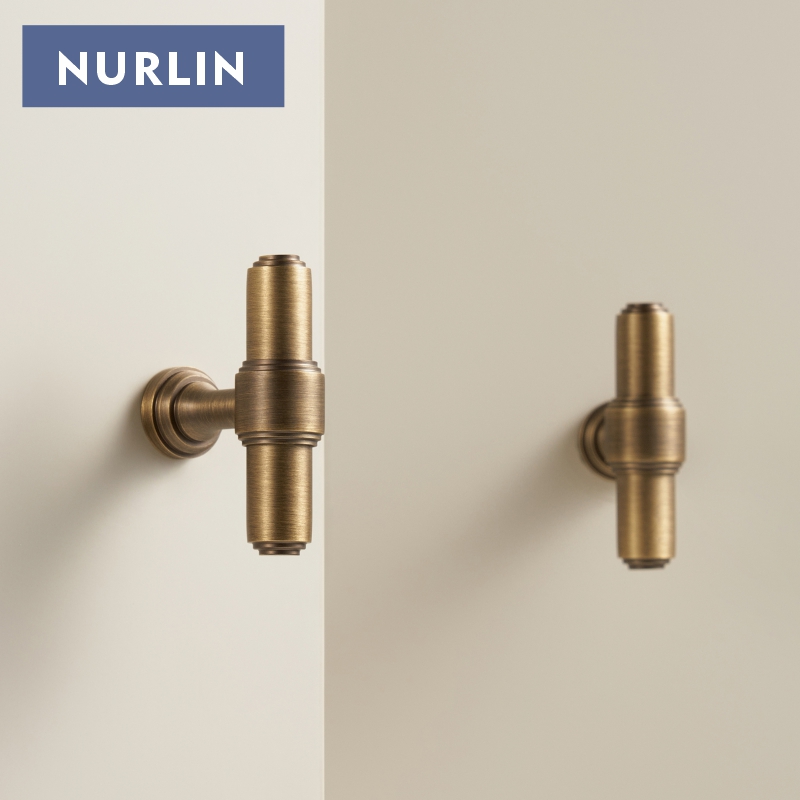 Nurlin ソリッドブラスフレンチレトロアンティークブロン - Furniture Hardware Kit のレビューと価格