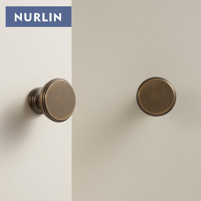 Nurlin ソリッドブラスフレンチレトロアンティークブロン - Furniture Hardware Kit のレビューと価格