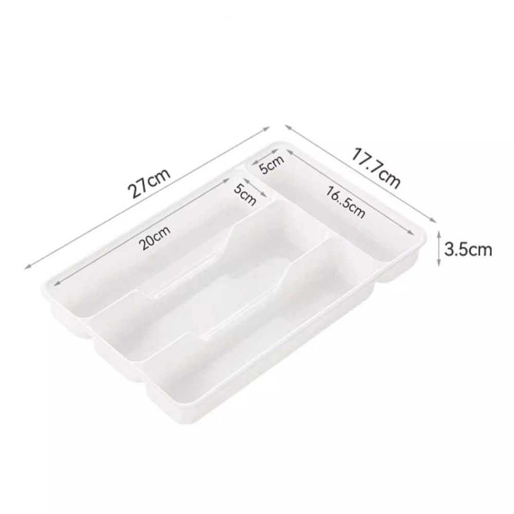 高品質4/5区画カトラリーオーガナイザー 長方形 簡単清掃  - Drawer Organizer Peg のレビューと価格