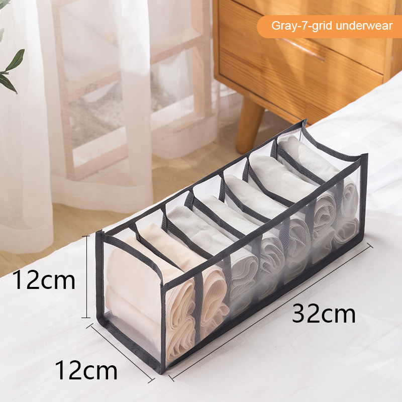 1個下着引き出しオーガナイザー収納ボックス折りたたみ式クロー - Drawer Organizer Peg のレビューと価格