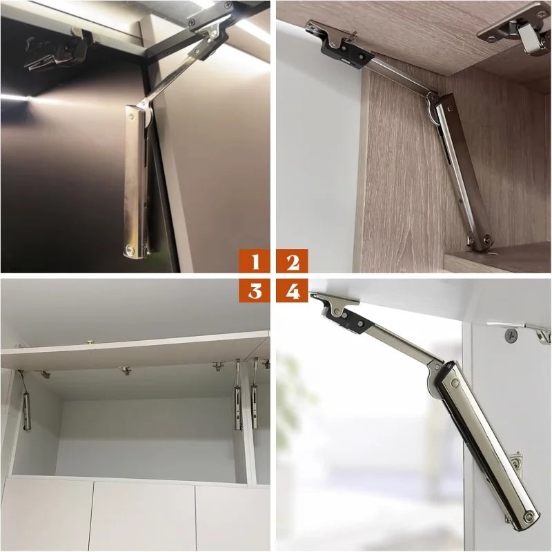 [ブランド] 1 個調整可能な蓋サポートヒンジ高耐久折りたた - Furniture Hardware Brands のレビューと価格