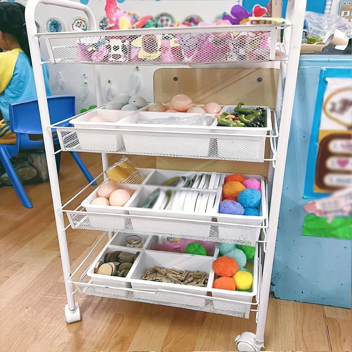 2個入り分割収納ボックス、画材、レゴブロック用のマルチグリッ - Drawer Organizer Peg のレビューと価格