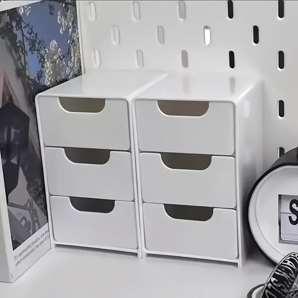 引き出し付きシックな3段デスクオーガナイザー - オフィス用 - Drawer Organizer Peg のレビューと価格