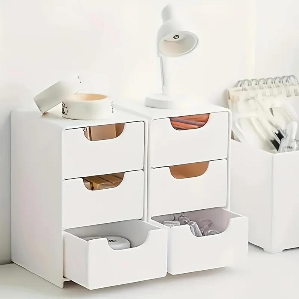 引き出し付きシックな3段デスクオーガナイザー - オフィス用 - Drawer Organizer Peg のレビューと価格