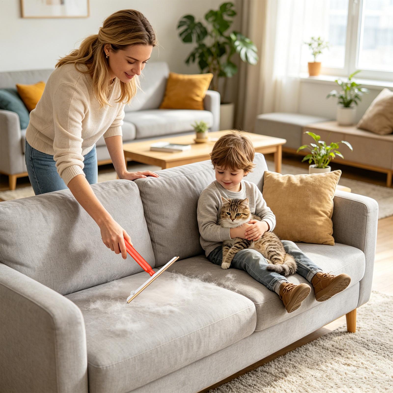 ペットの毛取り用カーペットレーキ 1個、持ち手付き、再利用可 - Furniture Hardware Pulls のレビューと価格