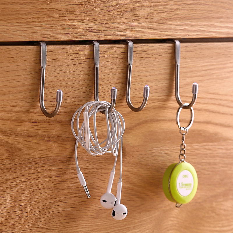 ステンレス製ドア掛けフック 穴あけ不要 ダブルS字フック シ - Drawer Organizer Peg のレビューと価格