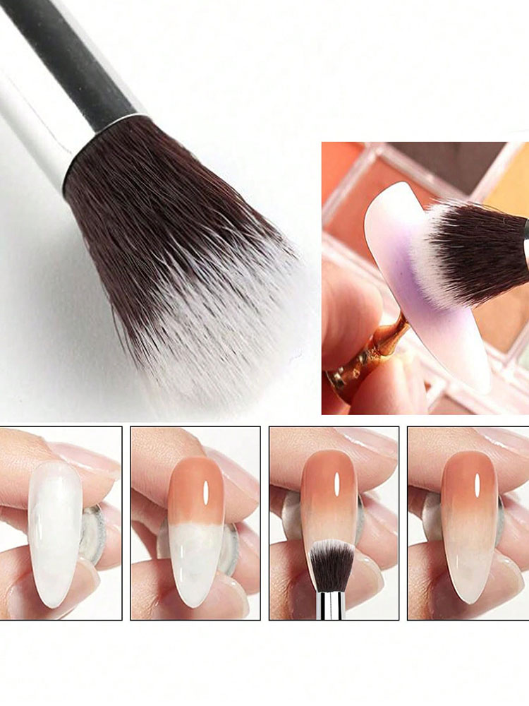 2 ピース/セットネイルアートグラデーションブラッシュブラシ - Furniture Hardware Nails のレビューと価格