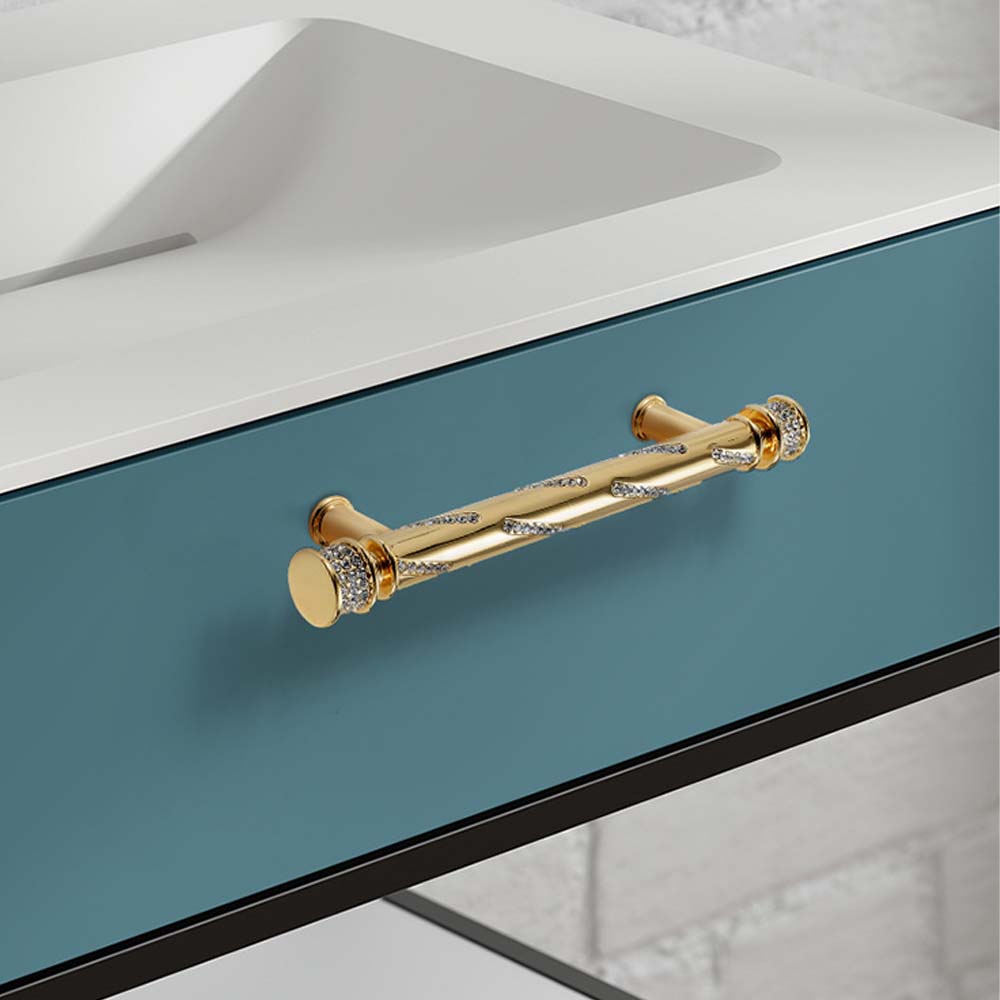 デラックスゴールドライトキャビネットハンドル,引き出しハンド - Furniture Hardware Gold のレビューと価格
