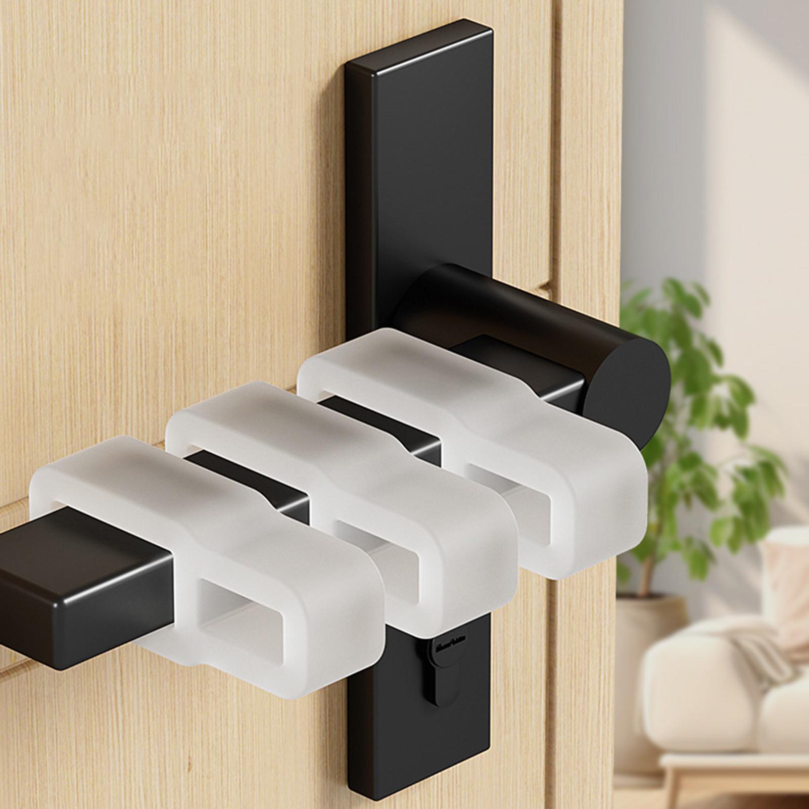1 個ドアストップシリコーンドアハンドルバッファ壁保護ドアノ - Furniture Hardware Kit のレビューと価格